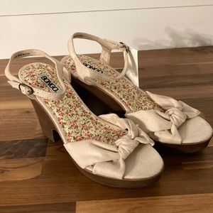 Brand New BONGO High Heel Sandals Women’s Sz. 9.5
